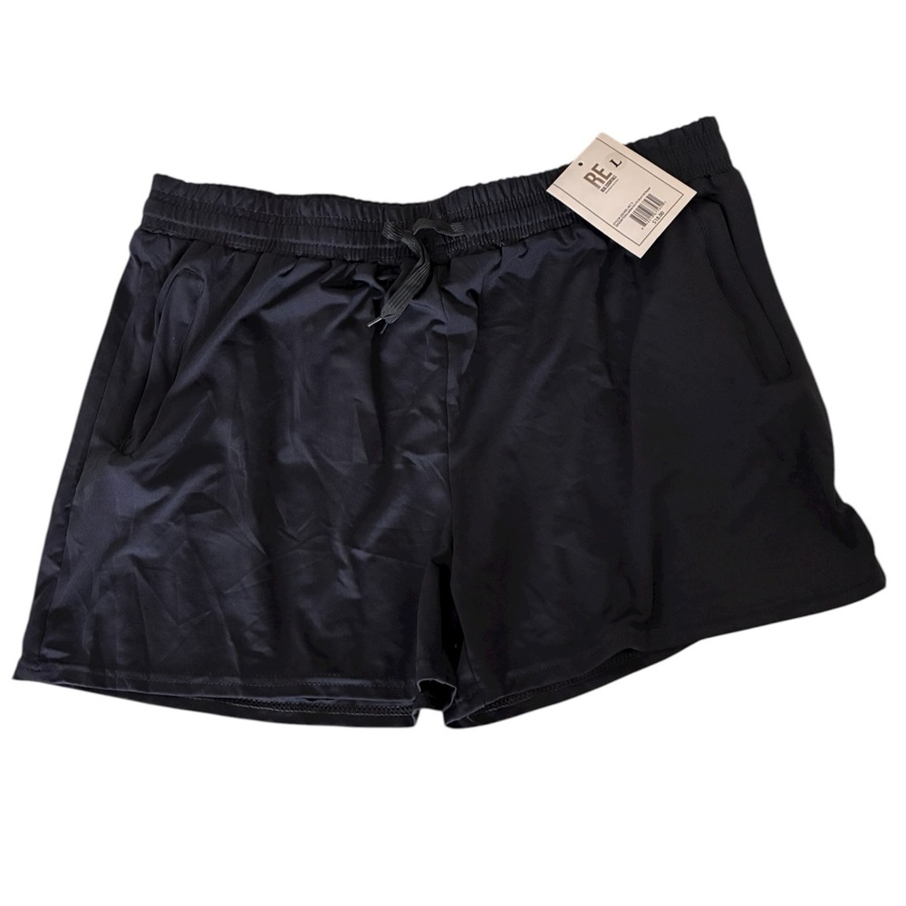 Real Essentials | NWT Gray nylon athletic running shorts